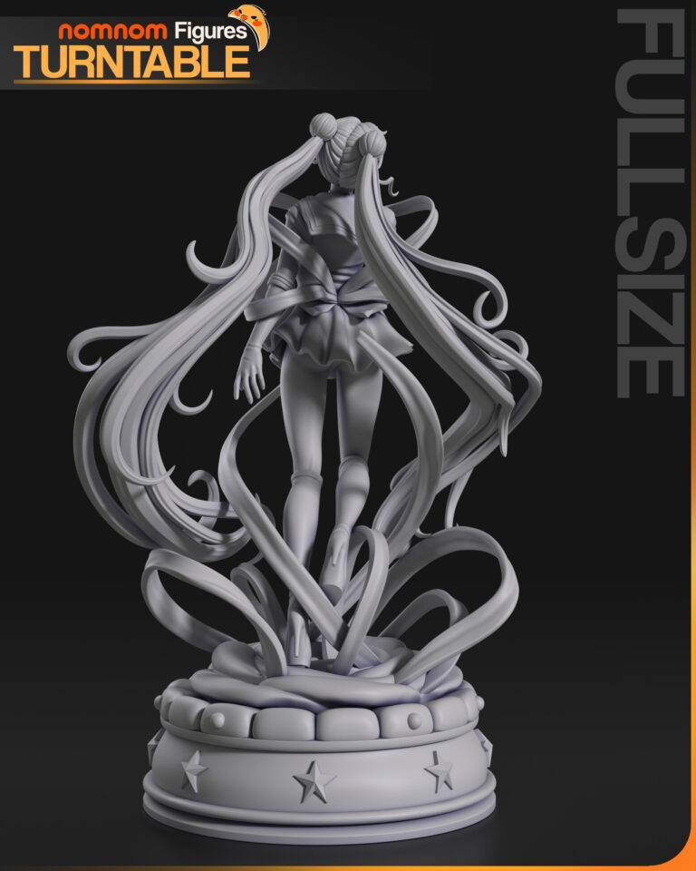 Usagi Tsukino 2 + Busto - Sailor Moon - STL Files - STL Forge