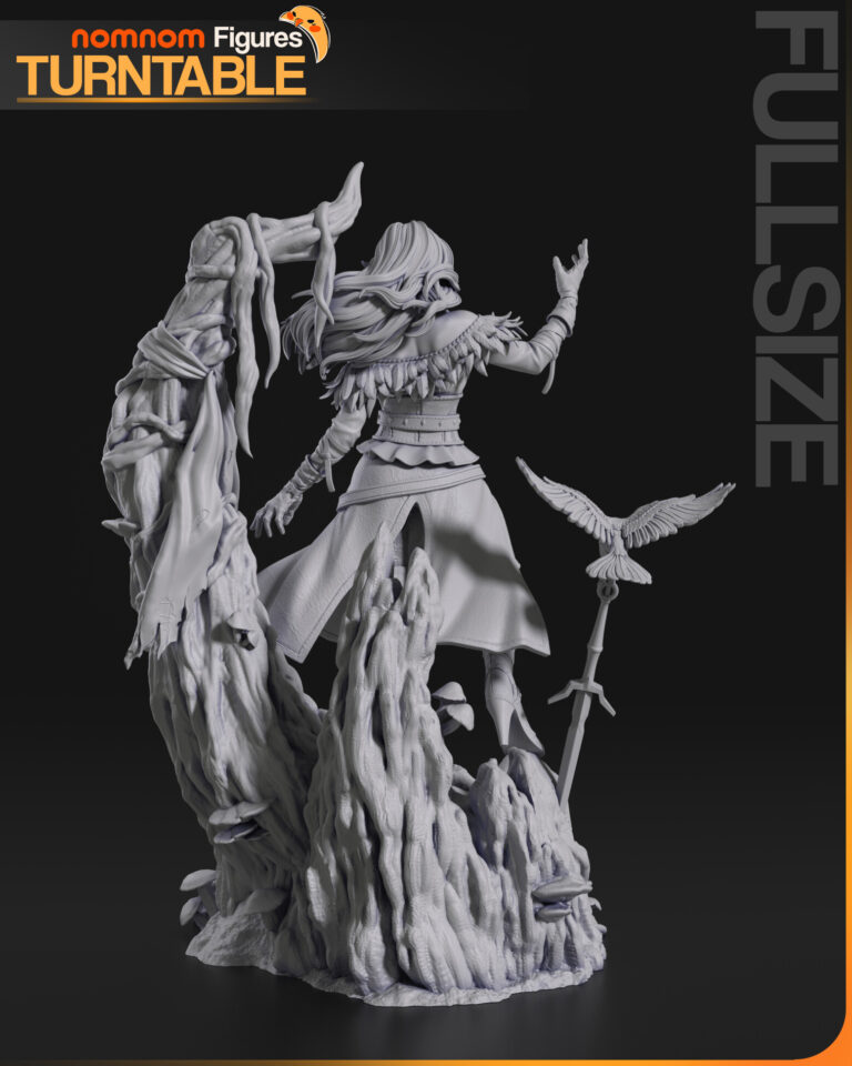 Yennefer de Vengerberg 2 + Bust - The Witcher - STL Files