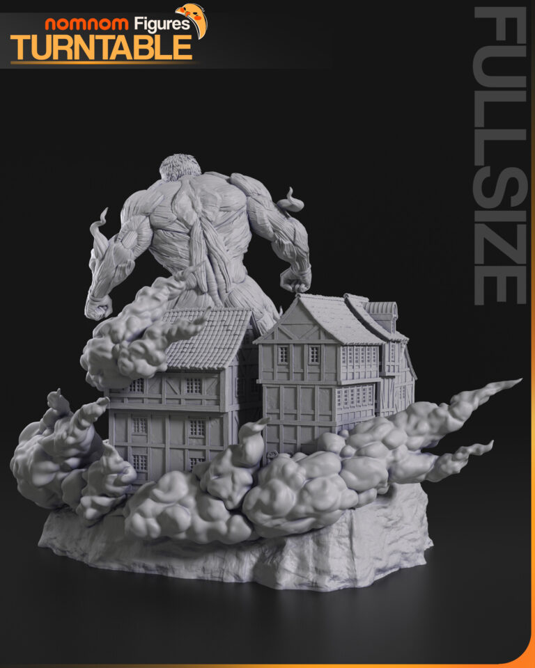 Titán Acorazado + Busto - Shingeki no Kyojin - STL Files