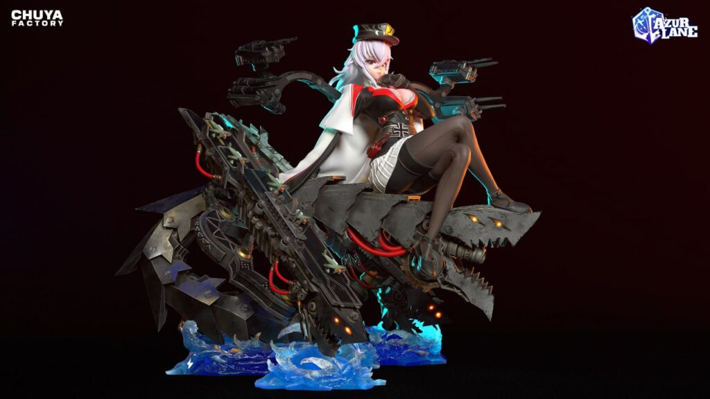 Graf Zeppelin - Azur Lane - STL Files - STL Forge