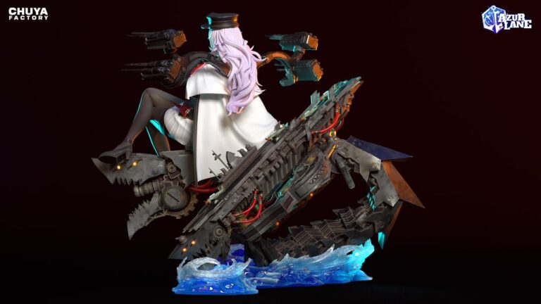 Graf Zeppelin - Azur Lane - STL Files - STL Forge