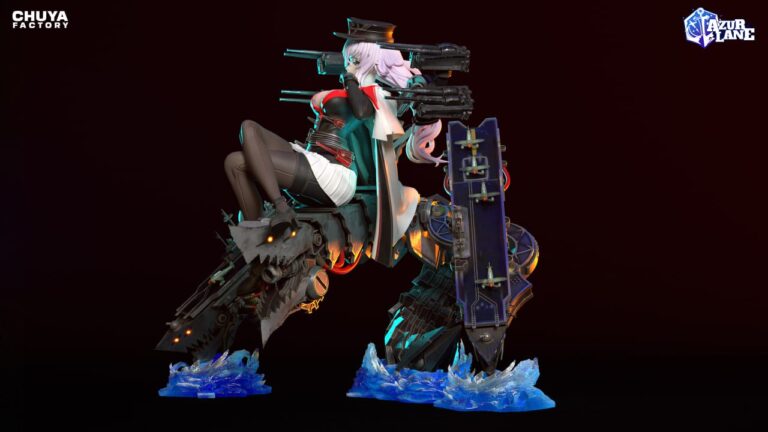 Graf Zeppelin - Azur Lane - STL Files - STL Forge