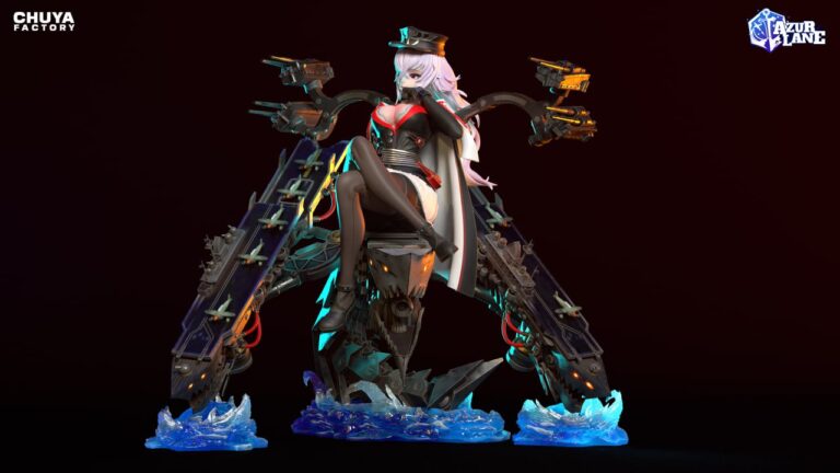 Graf Zeppelin - Azur Lane - STL Files - STL Forge