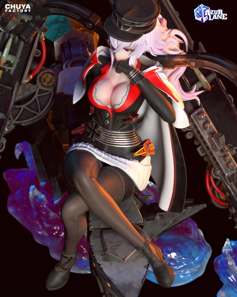 Graf Zeppelin - Azur Lane - STL Files - STL Forge
