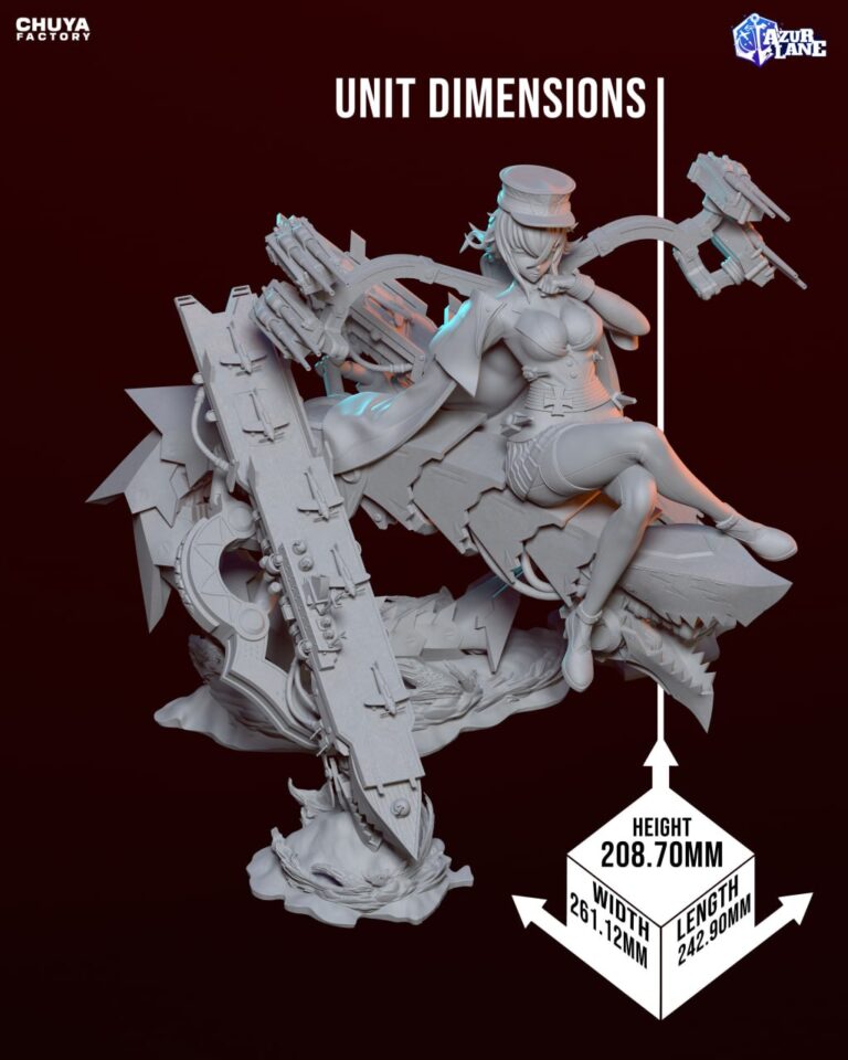 Graf Zeppelin - Azur Lane - STL Files - STL Forge