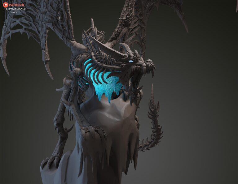 Sindragosa - Warcraft - STL Files - STL Forge