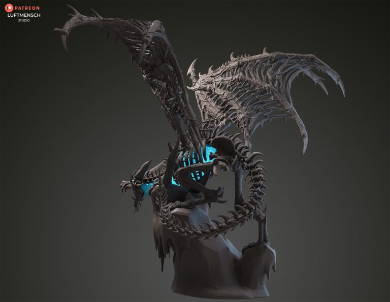 Sindragosa - Warcraft - STL Files - STL Forge