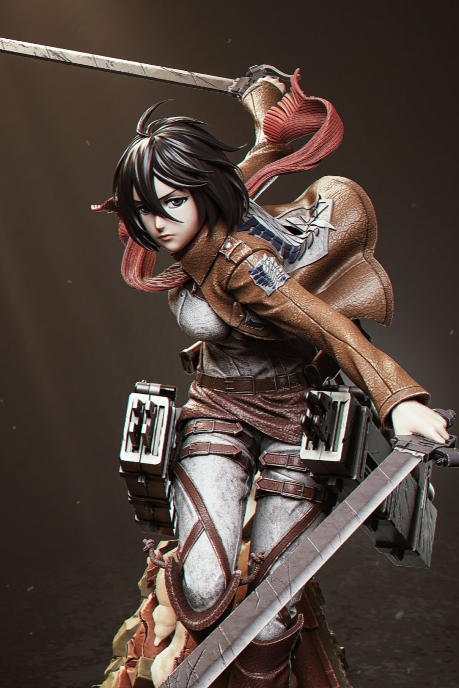 Mikasa cuerpo completo