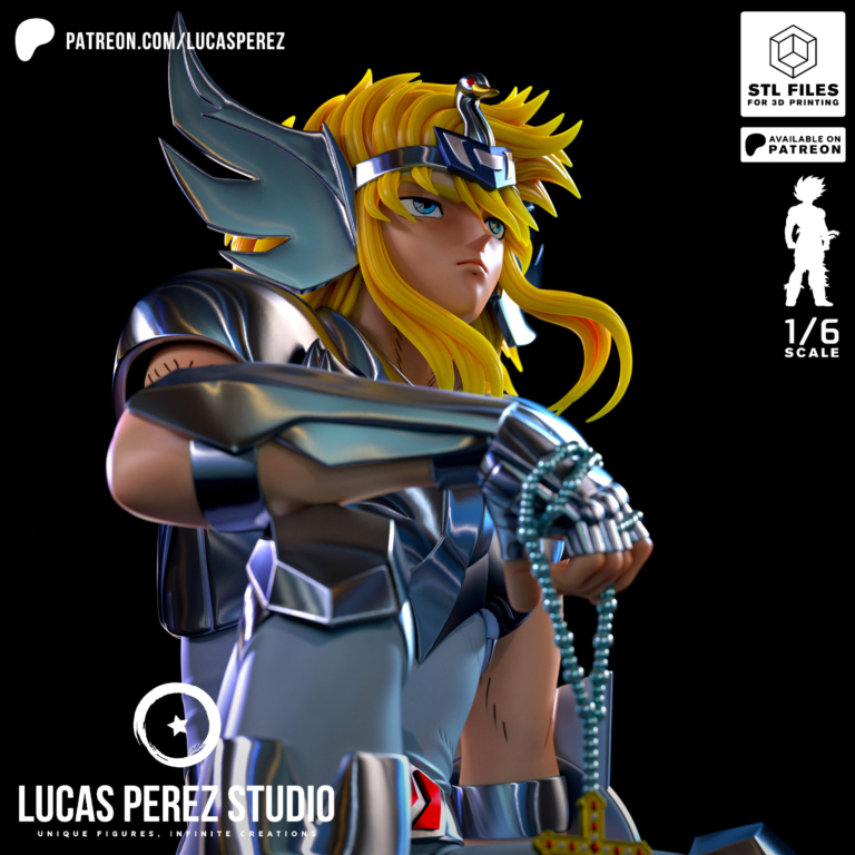 Hyoga de Cisne - Saint Seiya - STL Files - STL Forge