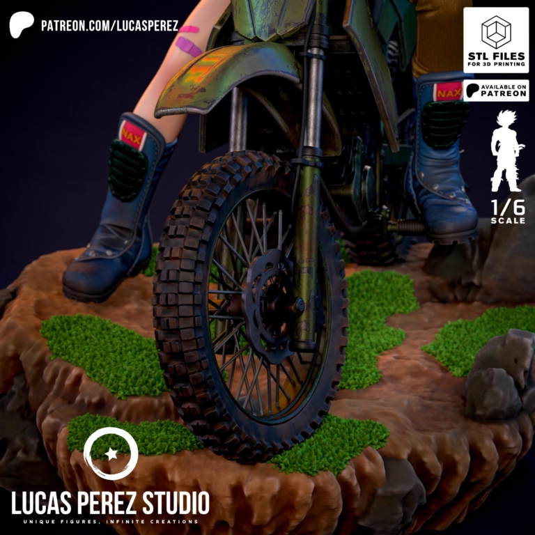 Bulma Adolescente - Dragon Ball - STL Files - STL Forge