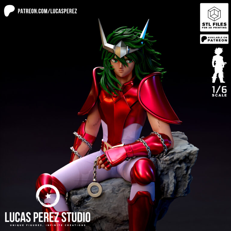 Shun de Andromeda - Saint Seiya - STL Files - STL Forge