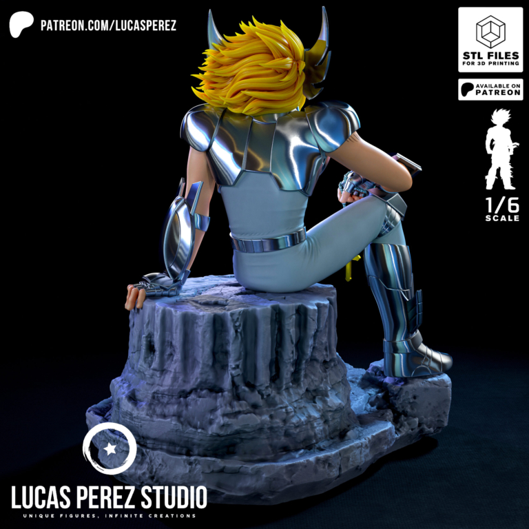 Hyoga de Cisne - Saint Seiya - STL Files - STL Forge