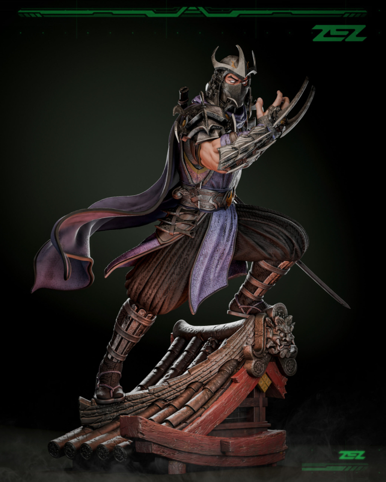 Shredder - IDW - STL Files - STL Forge