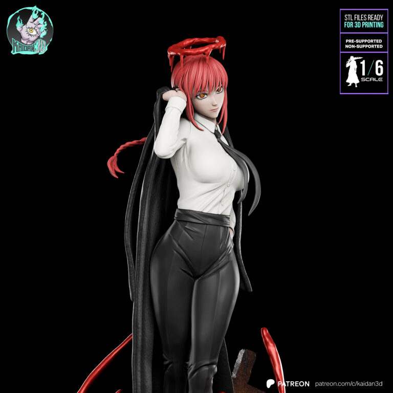 Makima - Chainsaw Man - STL Files - STL Forge