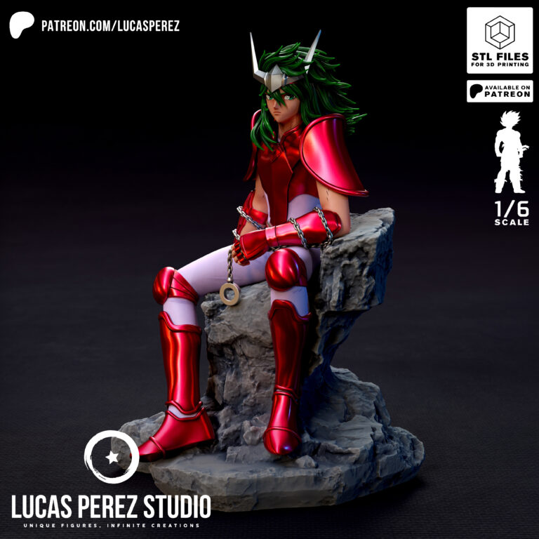 Shun de Andromeda - Saint Seiya - STL Files - STL Forge