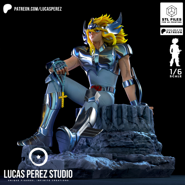 Hyoga de Cisne - Saint Seiya - STL Files - STL Forge