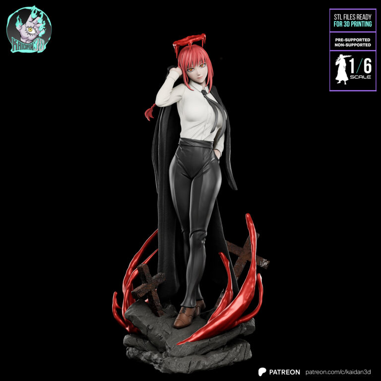 Makima - Chainsaw Man - STL Files - STL Forge