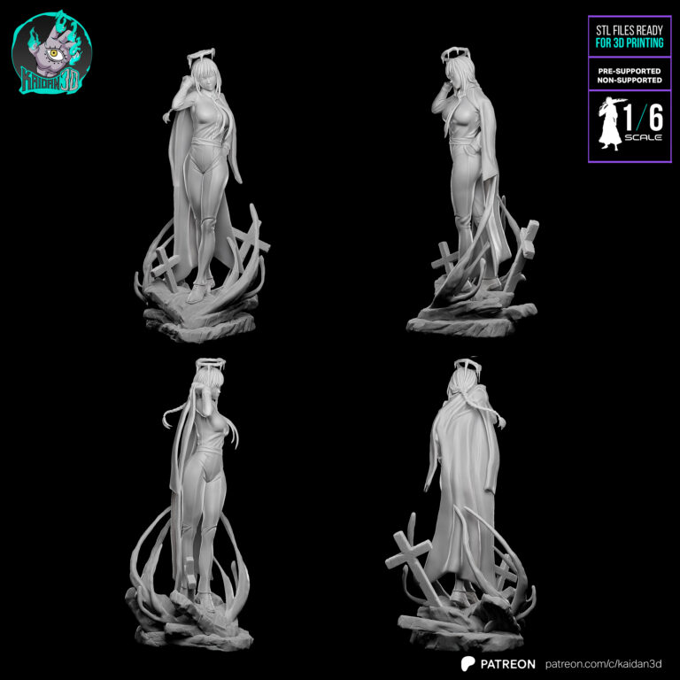 Makima - Chainsaw Man - STL Files - STL Forge