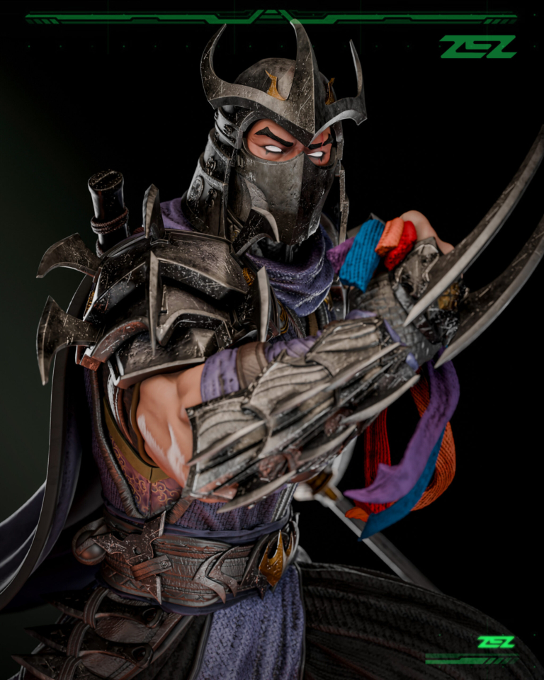 Shredder - IDW - STL Files - STL Forge