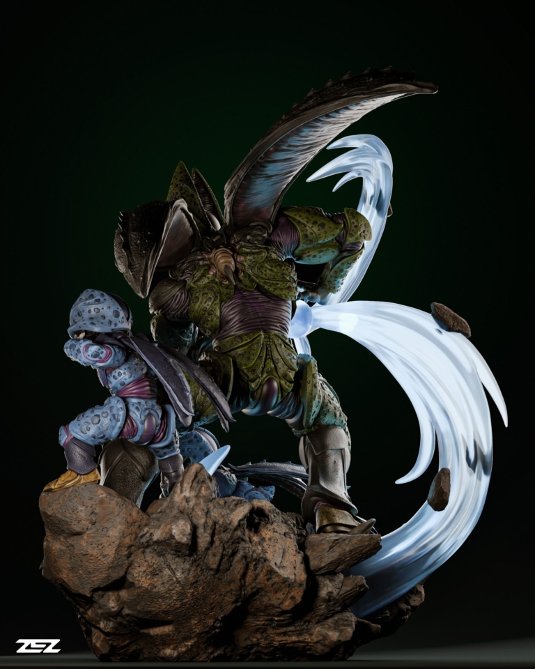 Cell + Realistic - Dragon Ball - STL Files - STL Forge