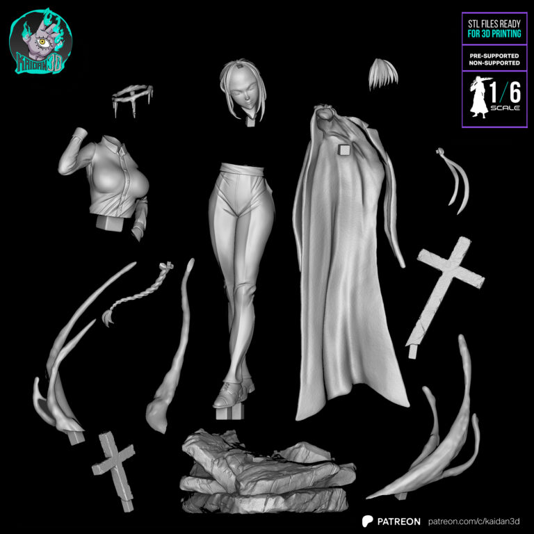 Makima - Chainsaw Man - STL Files - STL Forge