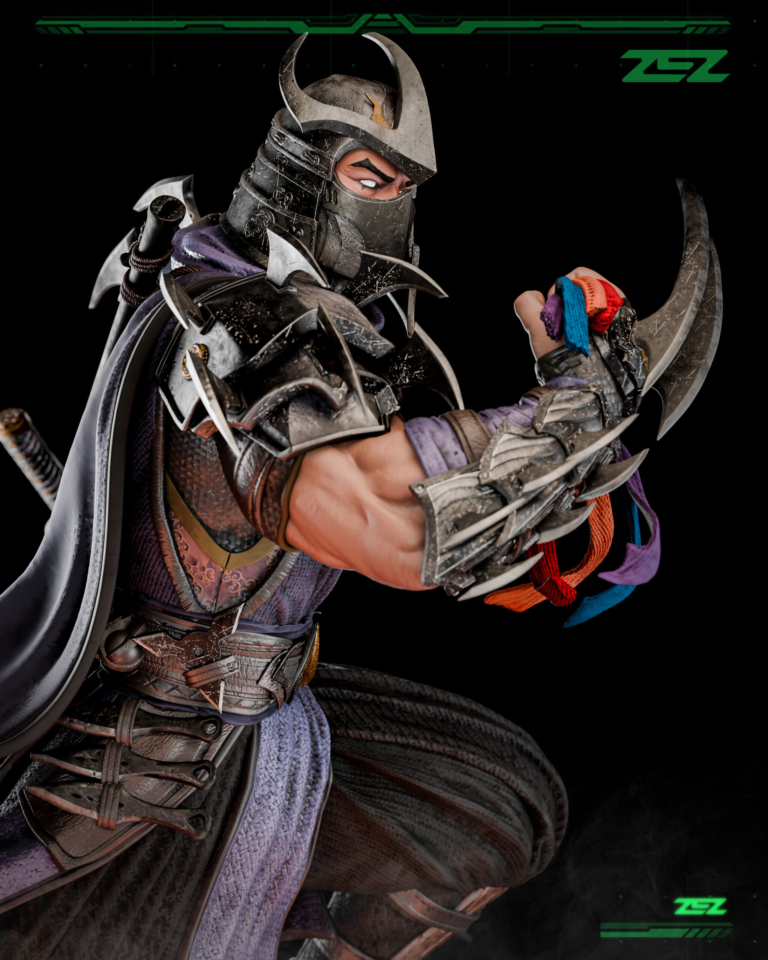 Shredder - IDW - STL Files - STL Forge