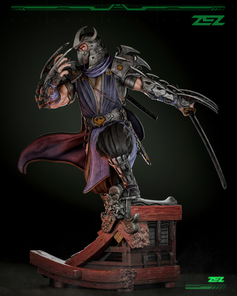 Shredder - IDW - STL Files - STL Forge
