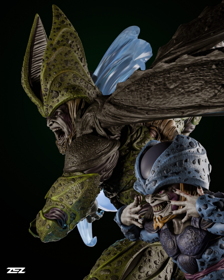 Cell + Realistic - Dragon Ball - STL Files - STL Forge