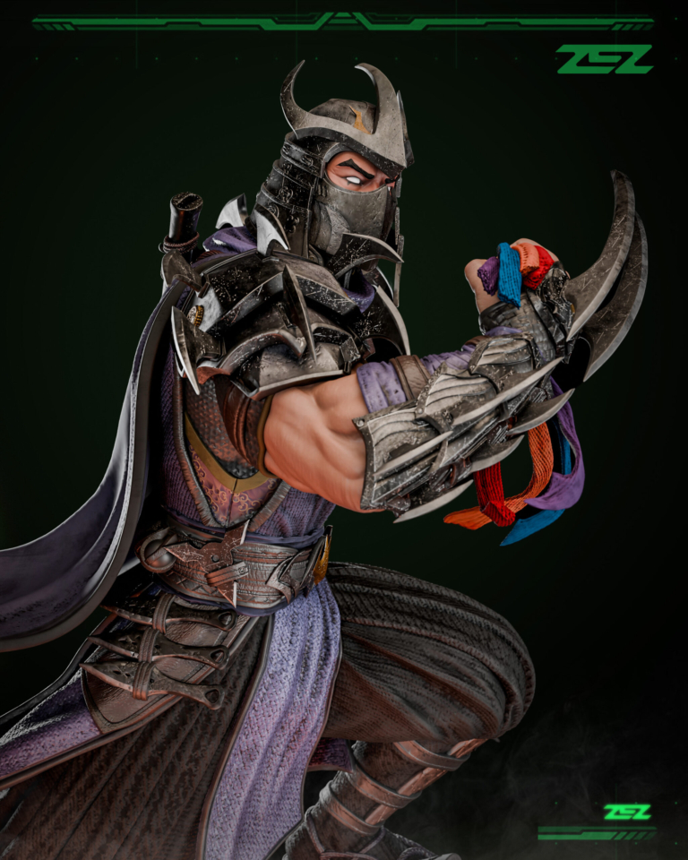 Shredder - IDW - STL Files - STL Forge