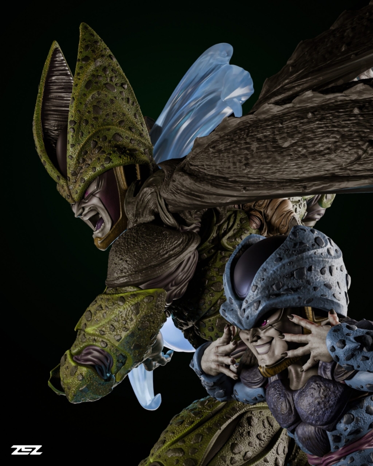 Cell + Realistic - Dragon Ball - STL Files - STL Forge