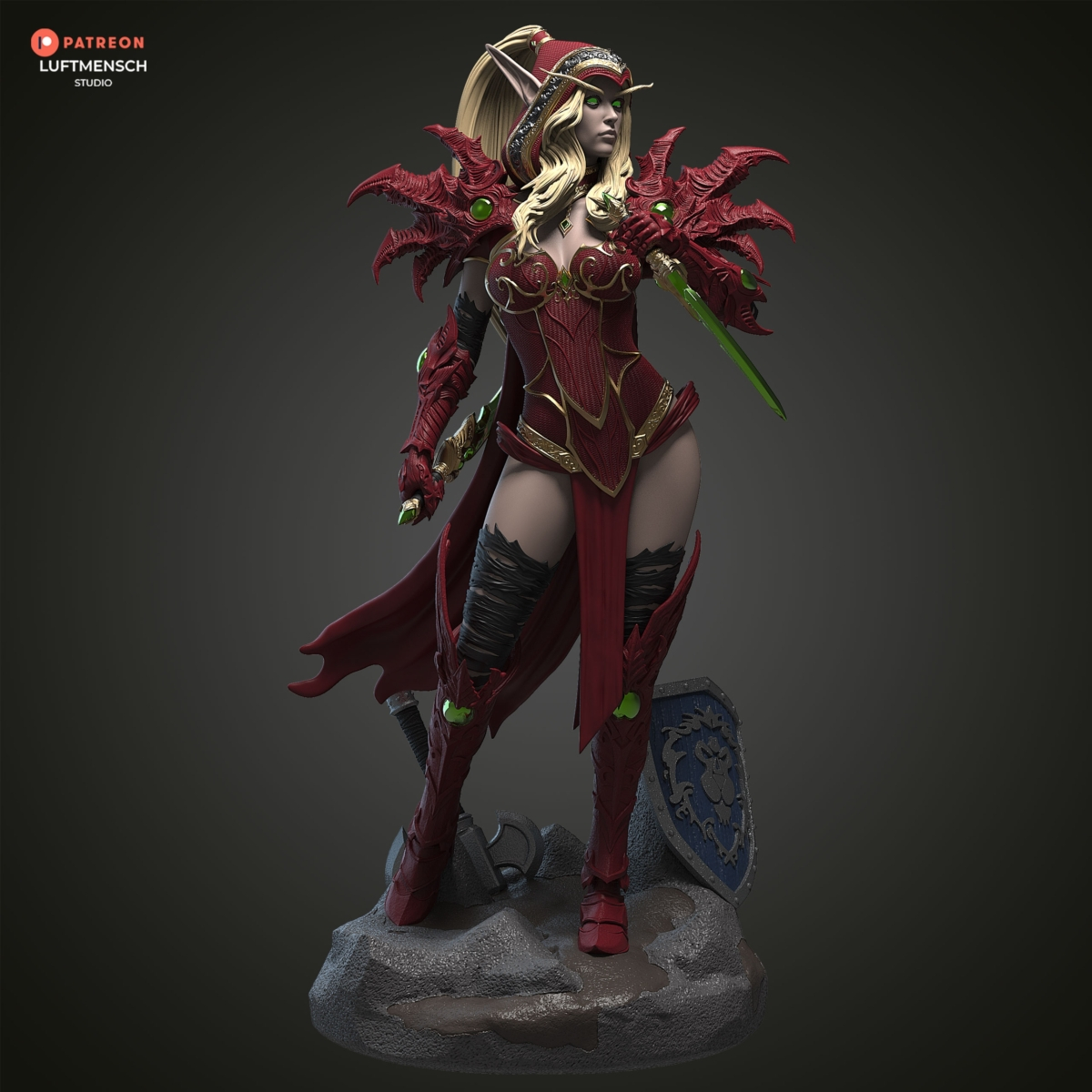 Valeera cuerpo completo