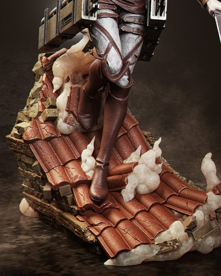 Mikasa Ackerman 3 - Shingeki no Kyojin - STL Files - STL Forge