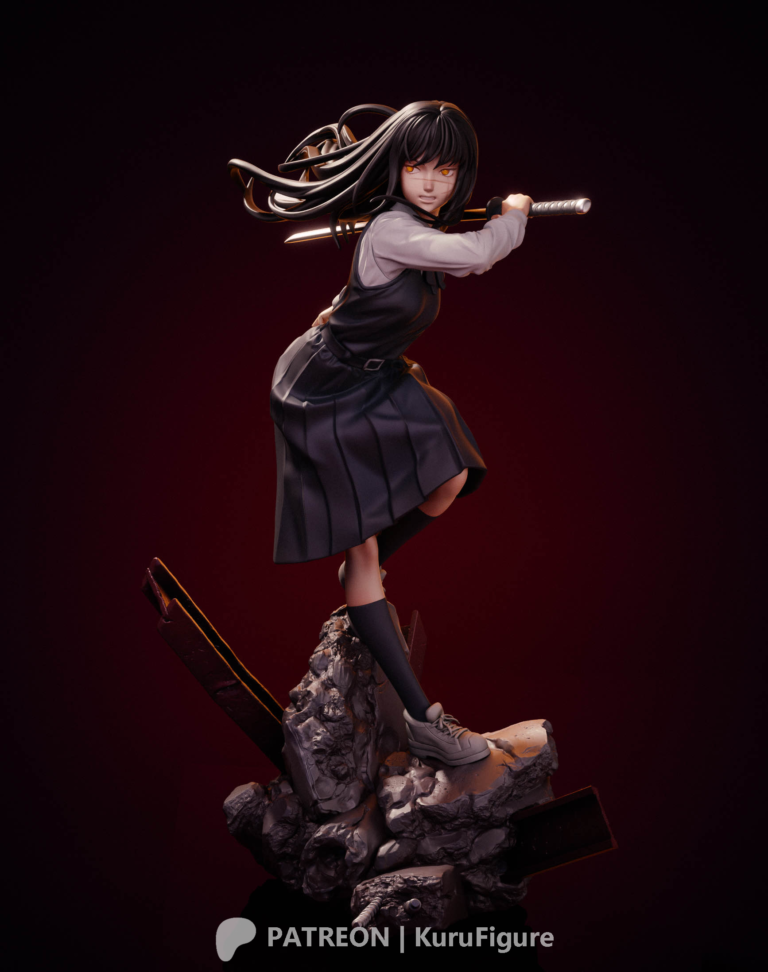 Asa Mitaka - Chainsaw Man - STL Files - STL Forge