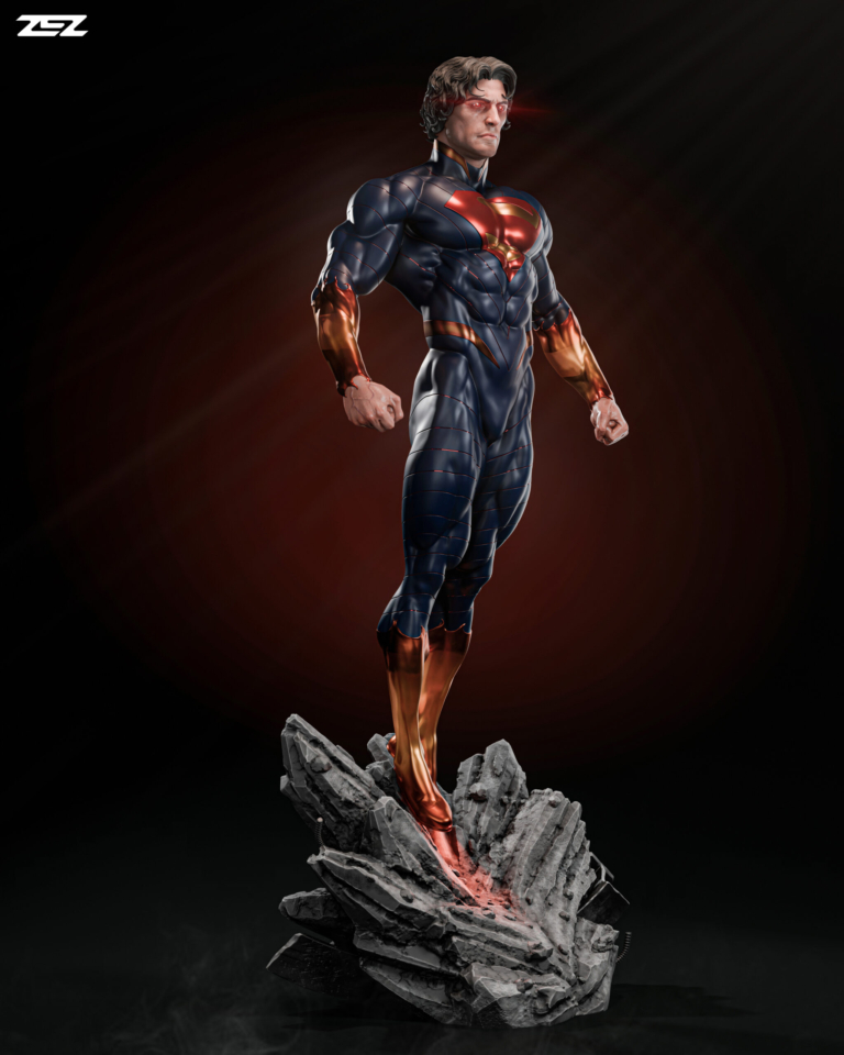 Superman Absoluto - DC - STL Files - STL Forge