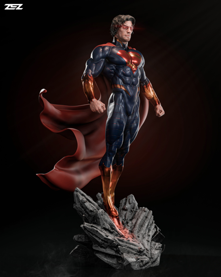 Superman Absoluto - DC - STL Files - STL Forge