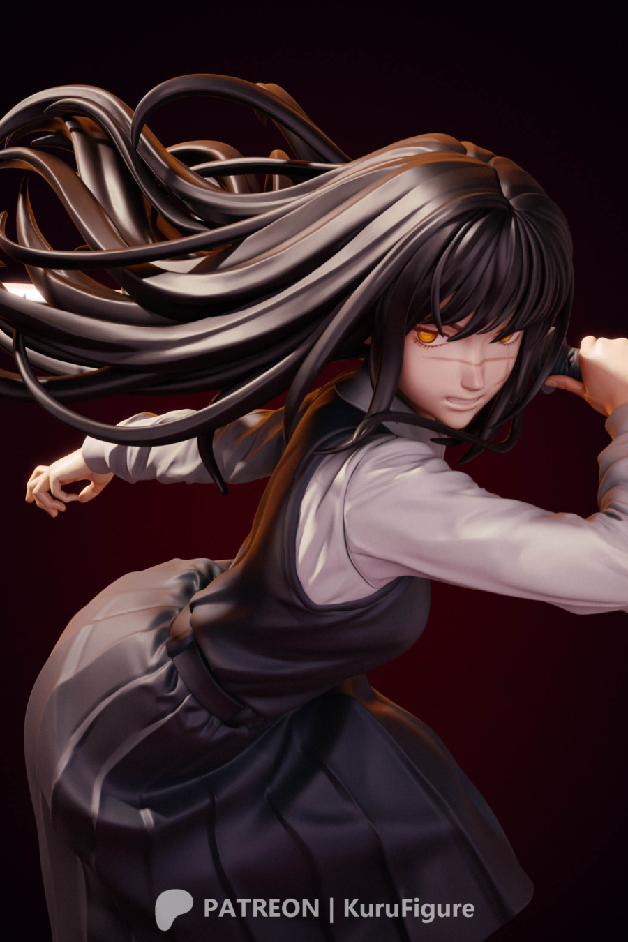 Asa Mitaka cuerpo a la mitad