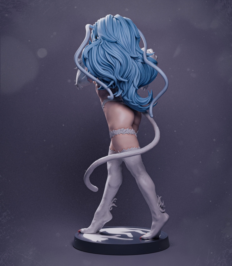 Felicia - DarkStalkers - STL Files - STL Forge