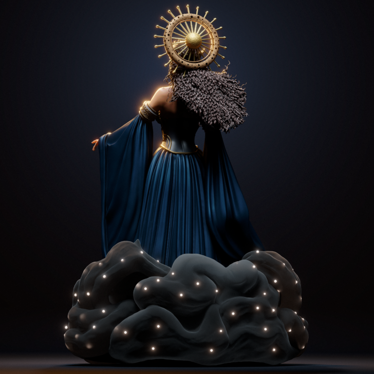 Diosa Nyx - Fantasy - STL Files - STL Forge