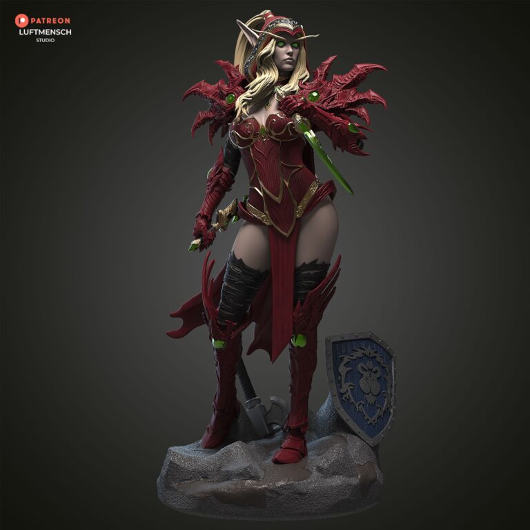 Valeera Sanguinar - Warcraft - STL Files - STL Forge
