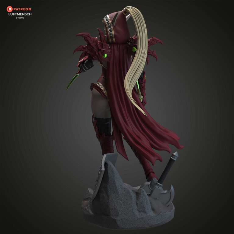 Valeera Sanguinar - Warcraft - STL Files - STL Forge