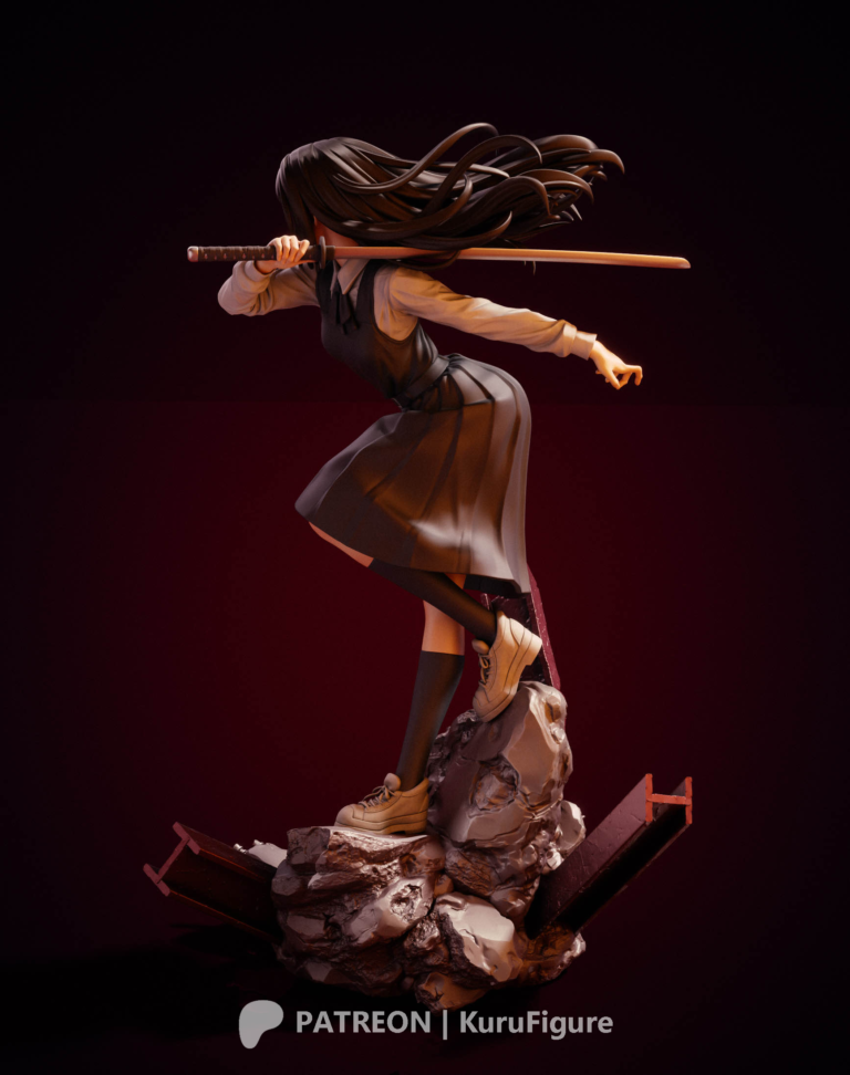 Asa Mitaka - Chainsaw Man - STL Files - STL Forge