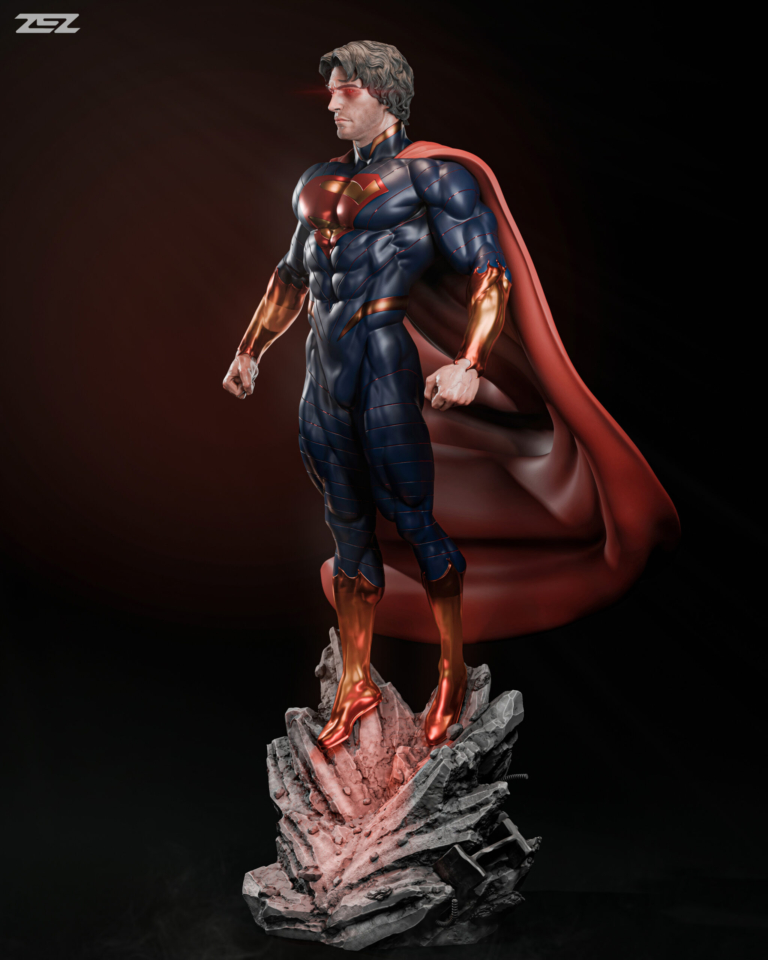 Superman Absoluto - DC - STL Files - STL Forge