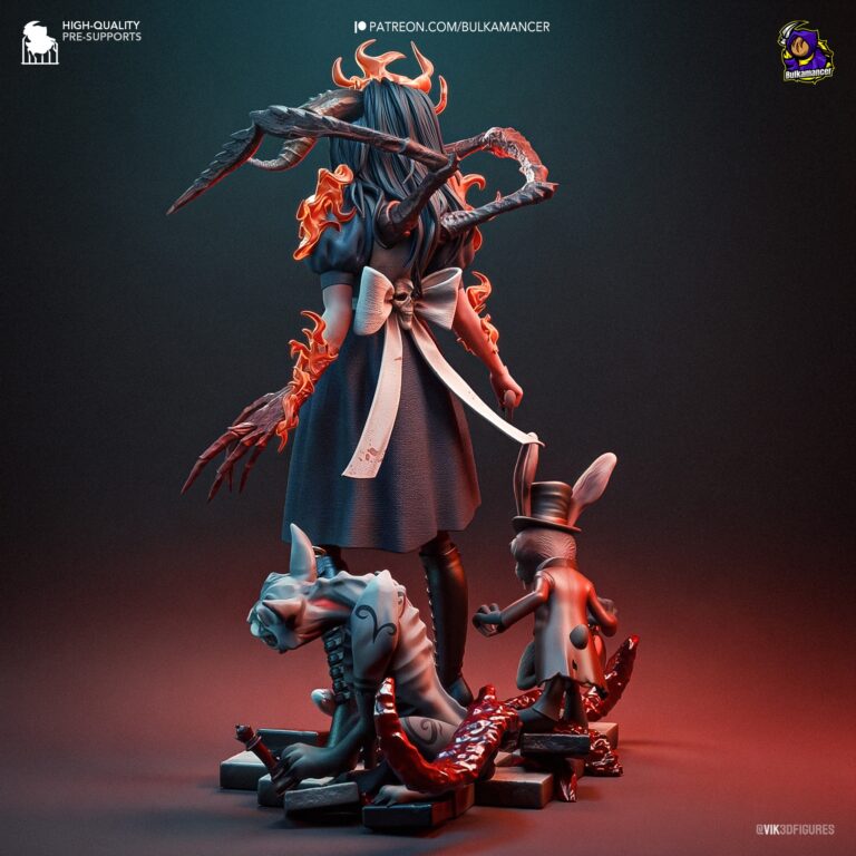 Alice - American McGee's Alice - STL Files - STL Forge