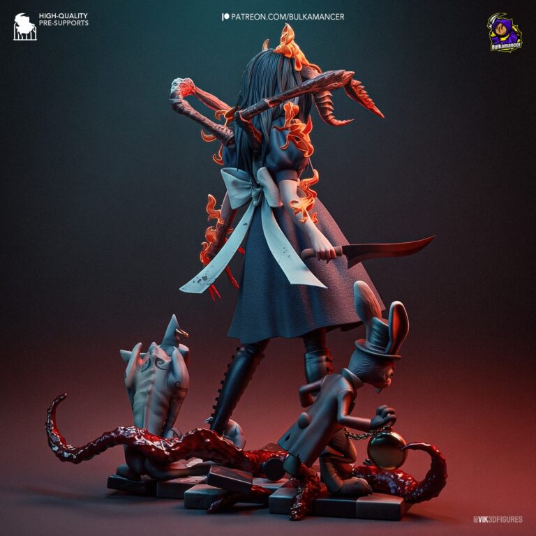 Alice - American McGee's Alice - STL Files - STL Forge