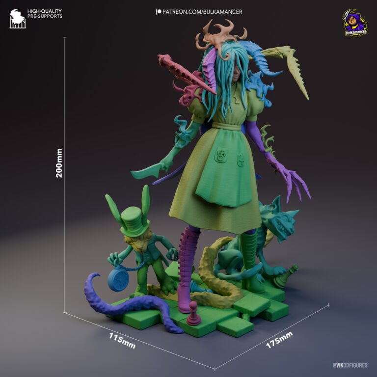 Alice - American McGee's Alice - STL Files - STL Forge