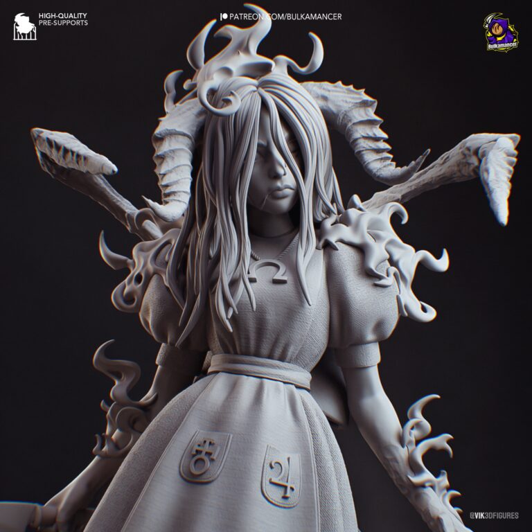 Alice - American McGee's Alice - STL Files - STL Forge