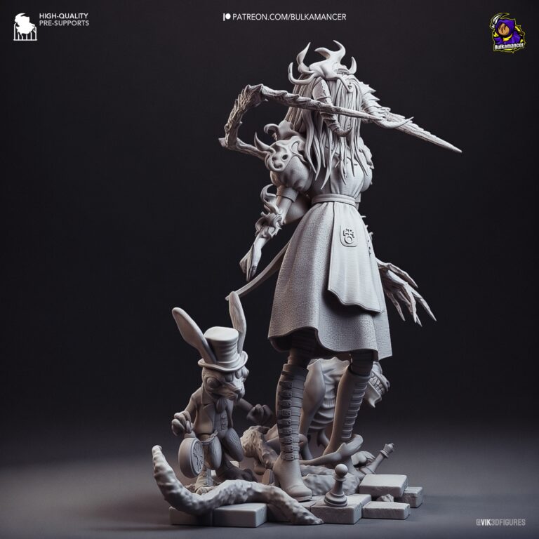 Alice - American McGee's Alice - STL Files - STL Forge