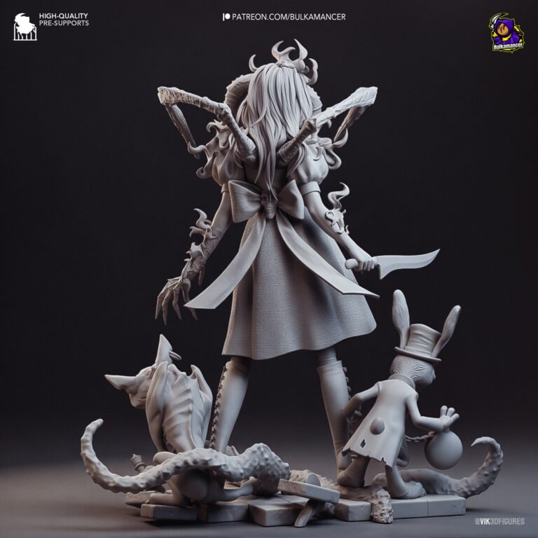 Alice - American McGee's Alice - STL Files - STL Forge