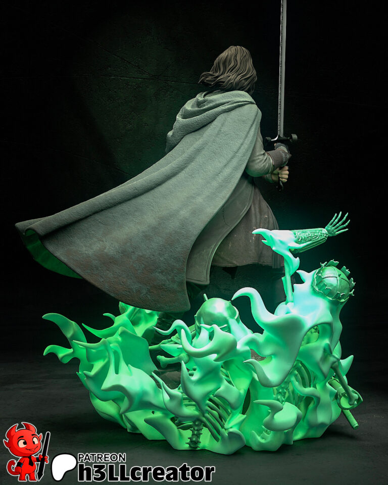 Aragorn - Lord of the Rings - STL Files - STL Forge