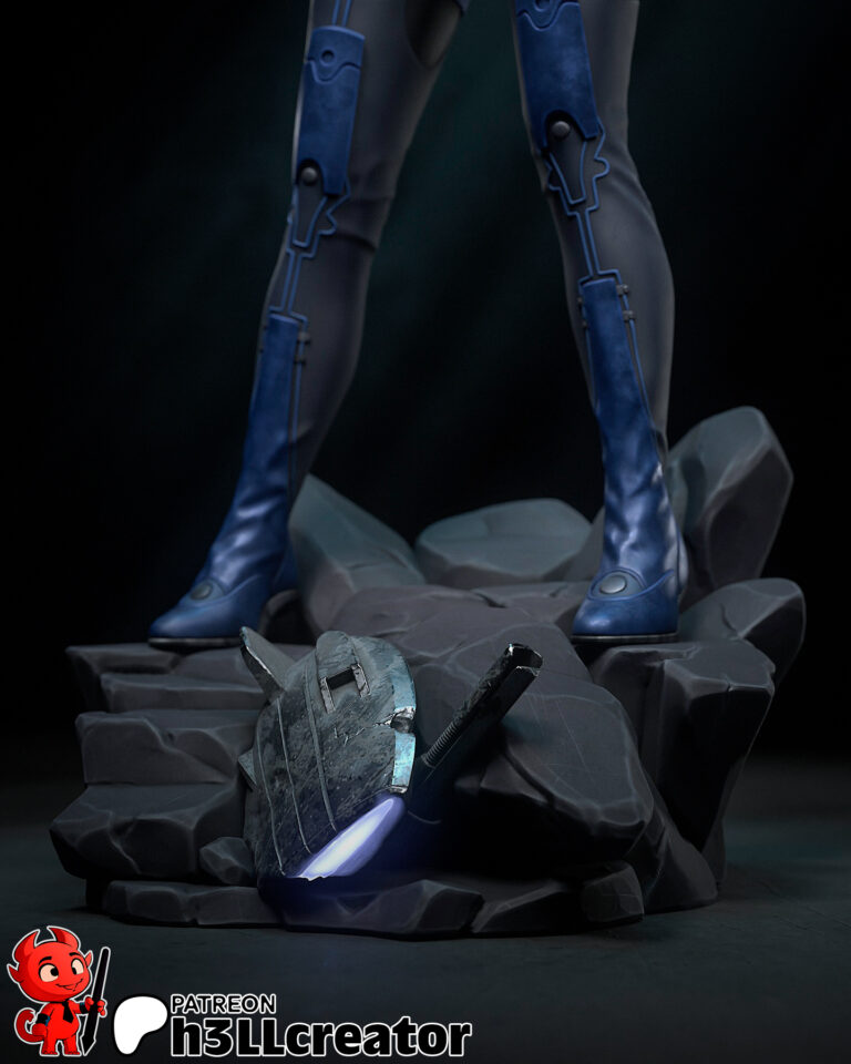 Ashley Williams + Bust - Mass Effect - STL Files - STL Forge